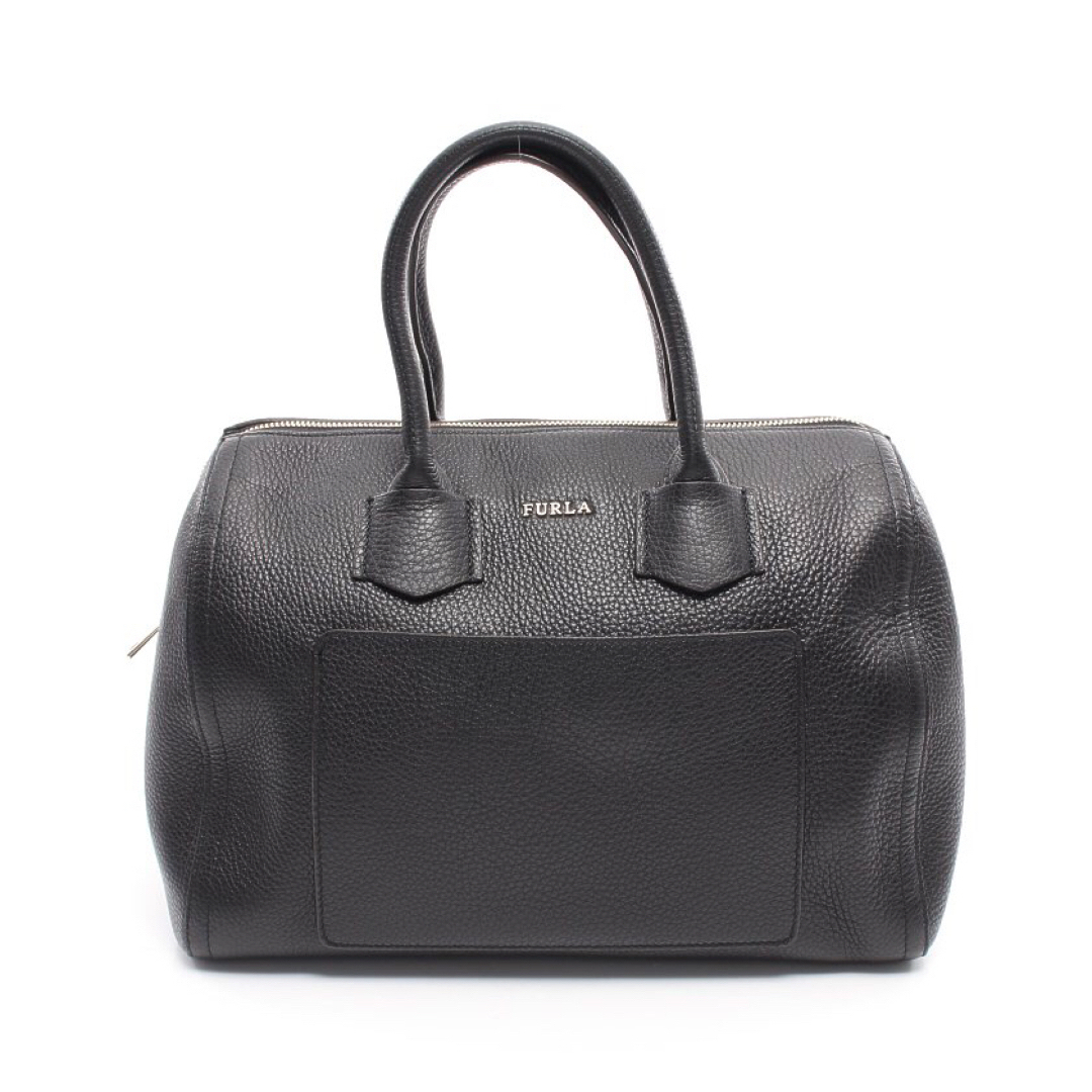 【未使用】FURLA アルバ サッチェル カーフ レザー ミニボストンバッグ | フリマアプリ ラクマ