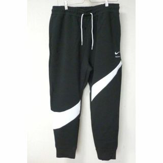 【良品】NIKE ナイキ モンスターパーカー モッズ ビッグスウッシュ 黒 XL