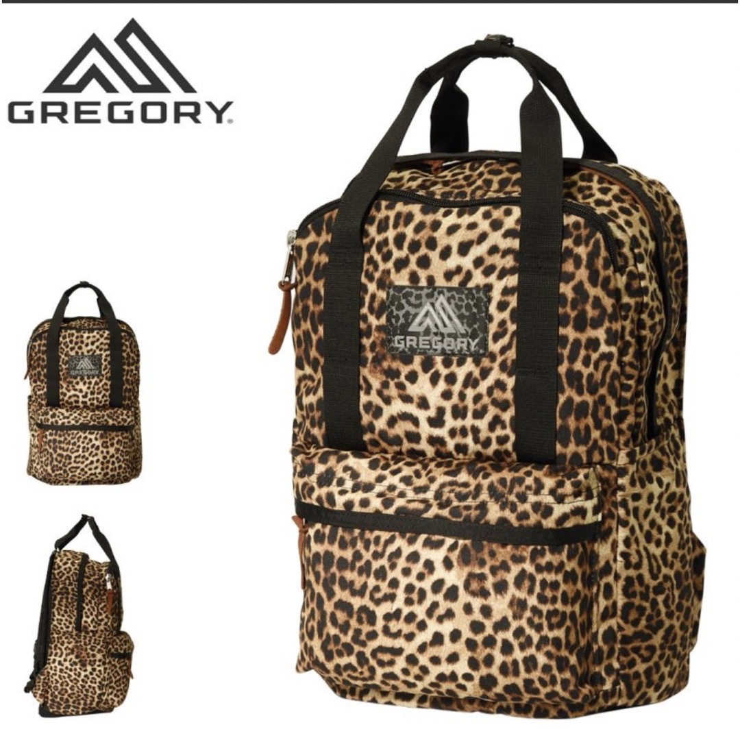 【最終価格】新品◆GREGORY◆グレゴリー◆バックパック◆ヒョウ柄◆レオパード