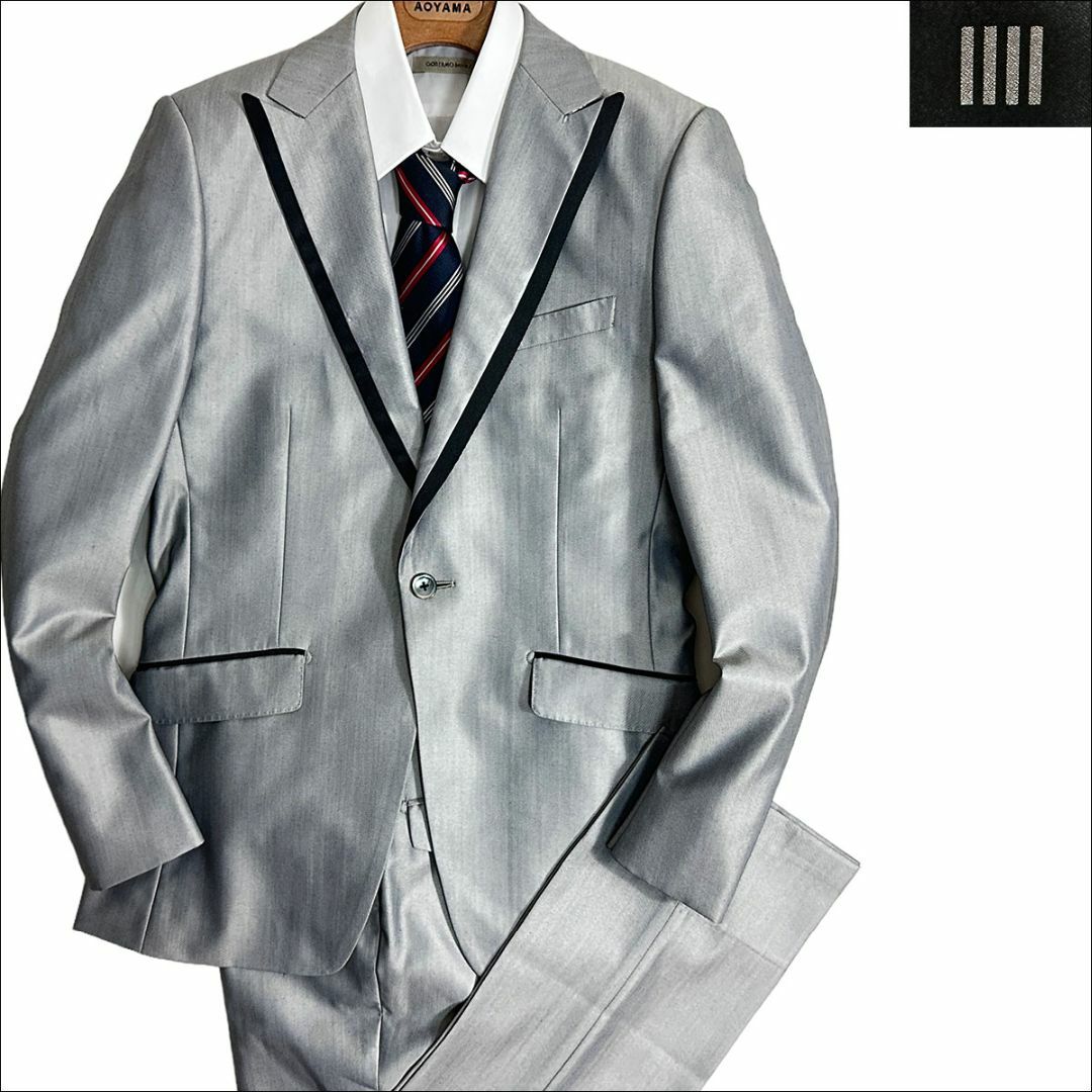 THE SUIT COMPANY - J6023 美品 スーツセレクト ドット柄裏地