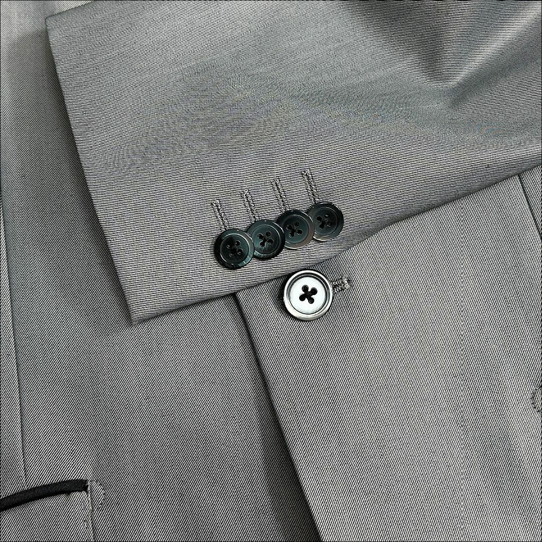 THE SUIT COMPANY - J6023 美品 スーツセレクト ドット柄裏地