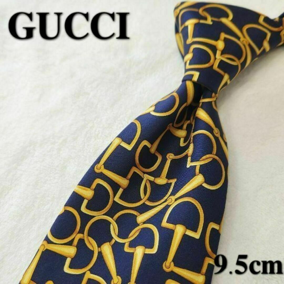 Gucci - 【圧倒的高級感】【GUCCI】☆ハイブランドネクタイ☆紺