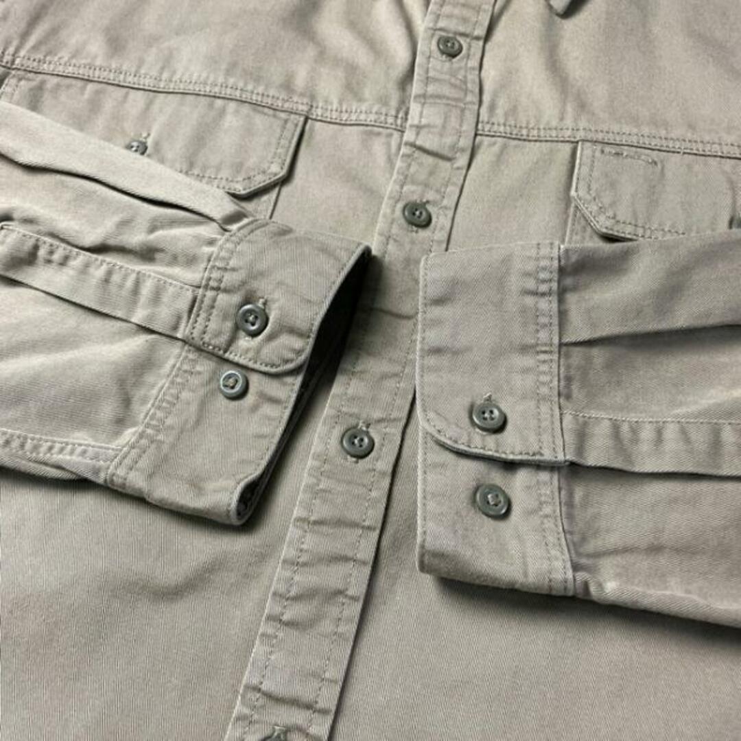 19年製 Patagonia パタゴニア オーガニックコットン 長袖シャツ メンズ2XL