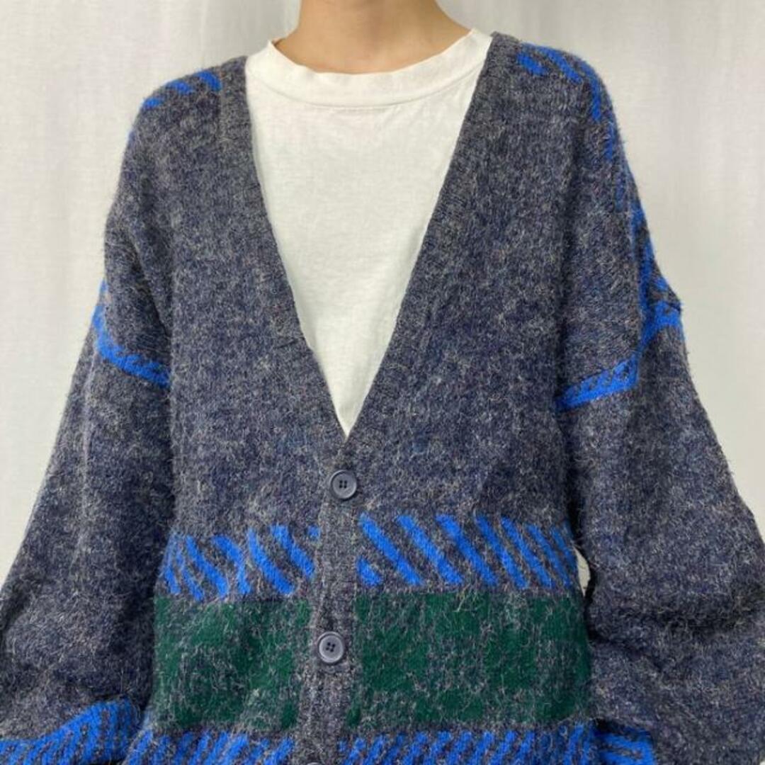 80年代 ユーロ C&A アクリル×ナイロン×ウール×ビスコース ニット