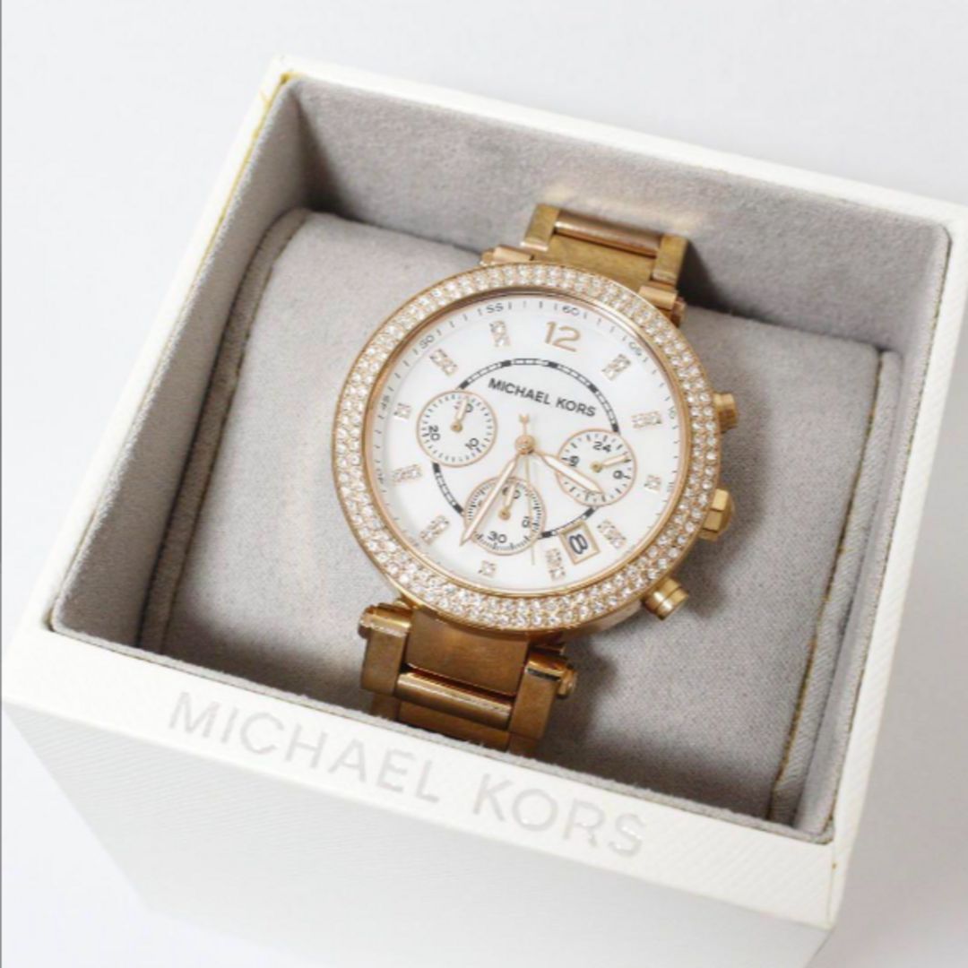 最終値下げ】MICHAEL KORS 腕時計 稼働品 - 腕時計(アナログ)