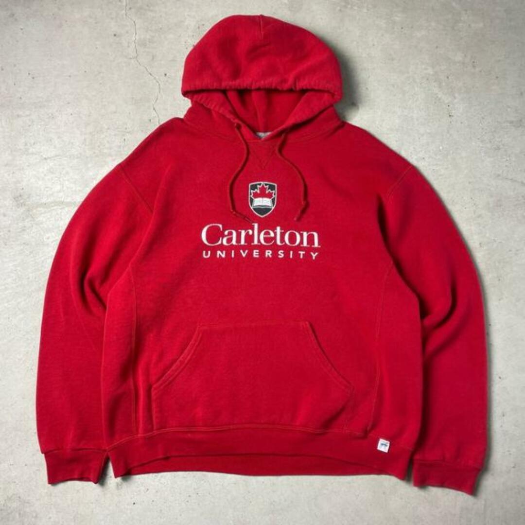 Carleton University カールトン大学 カレッジ スウェットパーカー メンズL