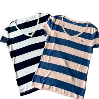 トミーヒルフィガー(TOMMY HILFIGER)のTシャツ２枚セット　トミーヒルフィガー(Tシャツ(半袖/袖なし))