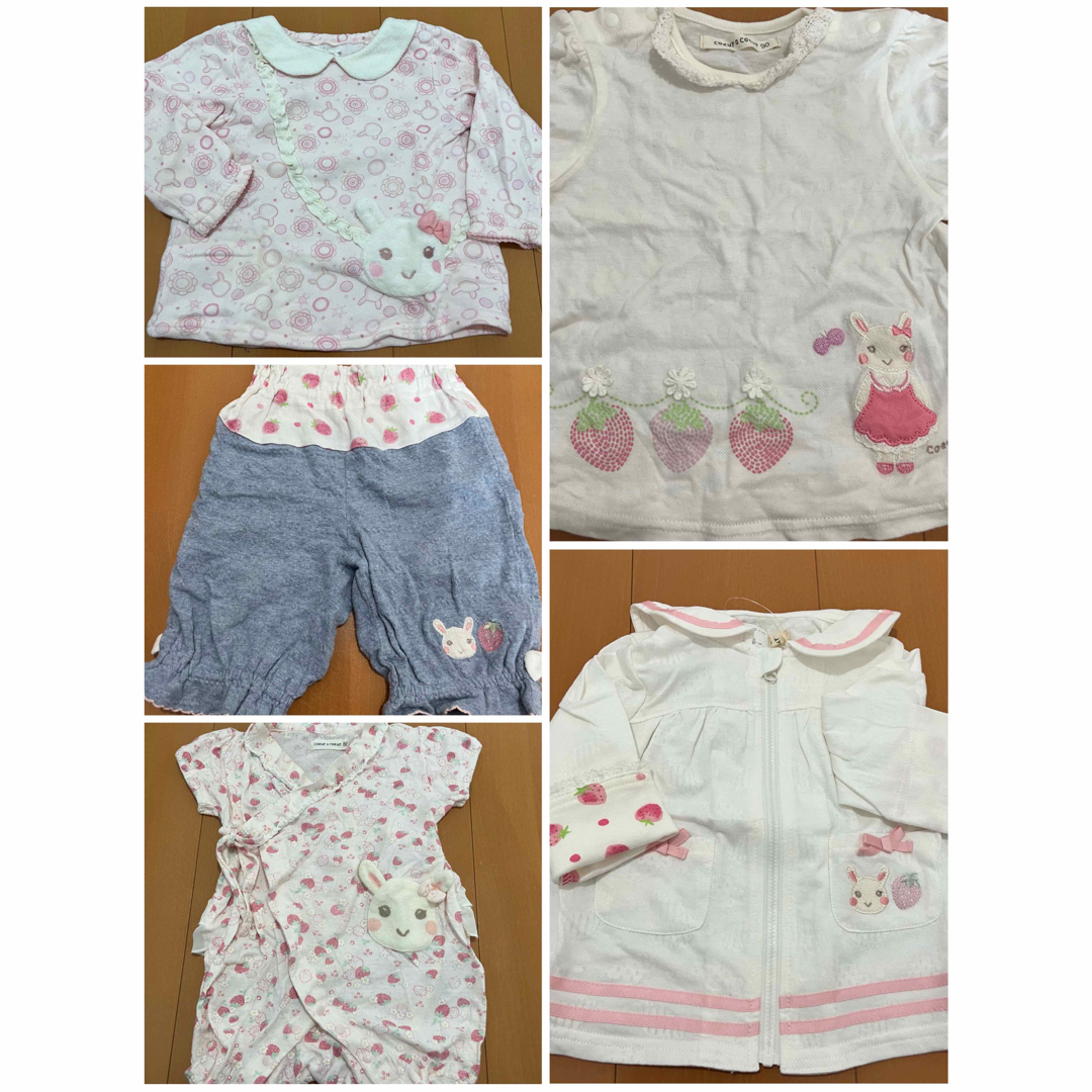 coeur a coeur(クーラクール)のるなちゃん専用 キッズ/ベビー/マタニティのキッズ服女の子用(90cm~)(Tシャツ/カットソー)の商品写真