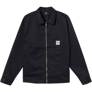 ステューシー(STUSSY)の【美品】 STUSSY ステューシー ジップアップワークシャツ(その他)