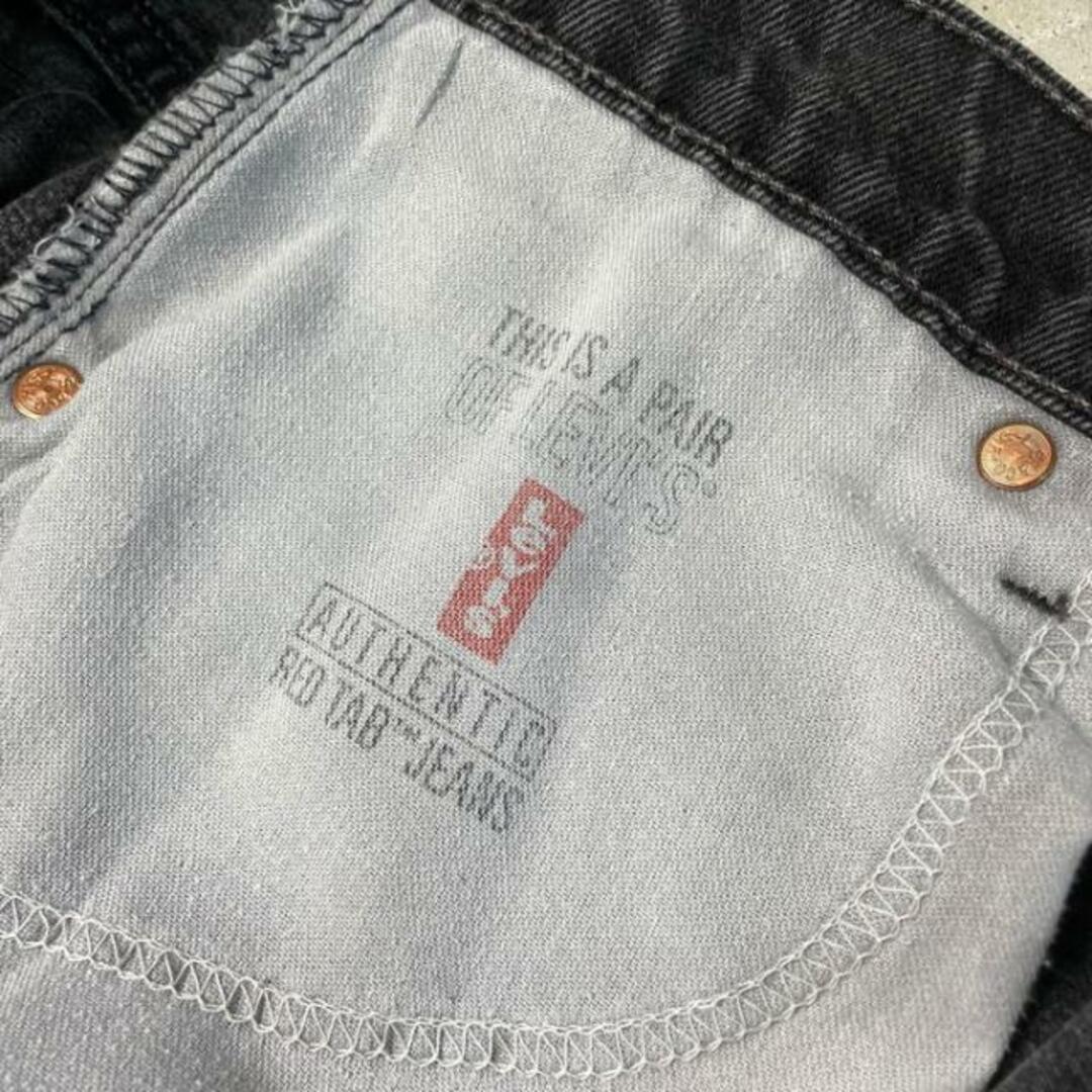 90年代 リーバイス Levi's 512 SLIM FIT TAPERED LEG ブラックジーンズ テーパードデニムパンツ USA製 レディースL(w28) ヴィンテージ /eaa331635