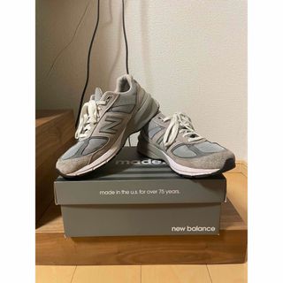 ニューバランス(New Balance)のnew balance M990GL5 グレー　アメリカUSA製(スニーカー)