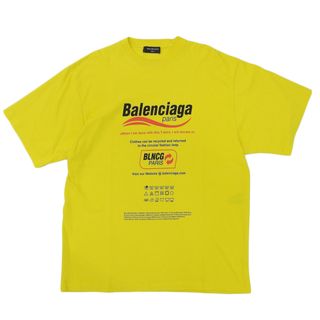 バレンシアガ(Balenciaga)のバレンシアガ 美品 BALENCIAGA バレンシアガ CLEANING BOXY T-shirt 半袖 Tシャツ トップス メンズ イエロー XS 651795 XS(その他)