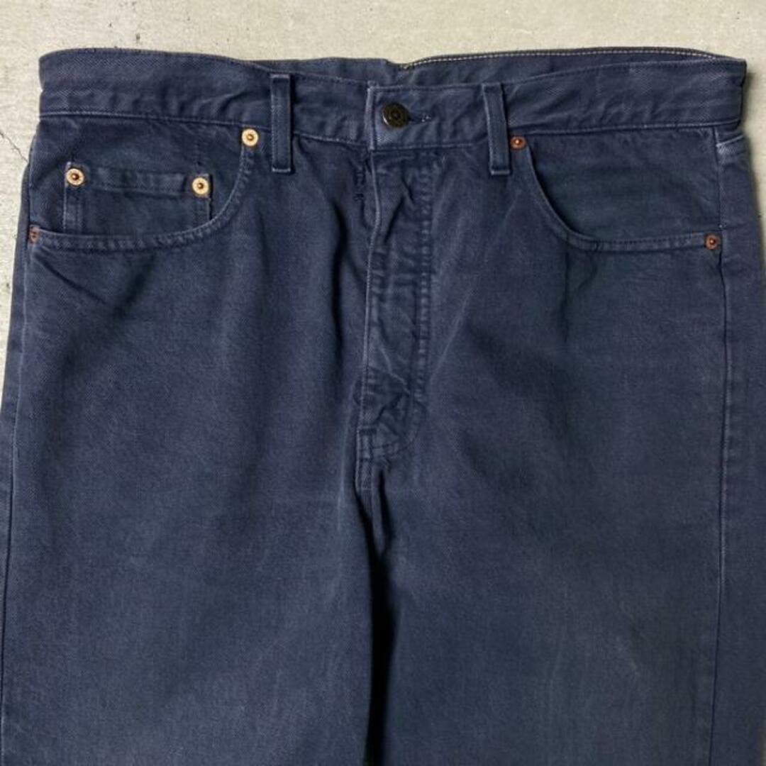 90年代 Levi's ユーロリーバイス 615 02 ワイドテーパードデニム カラーデニムパンツ メンズW36 レディース