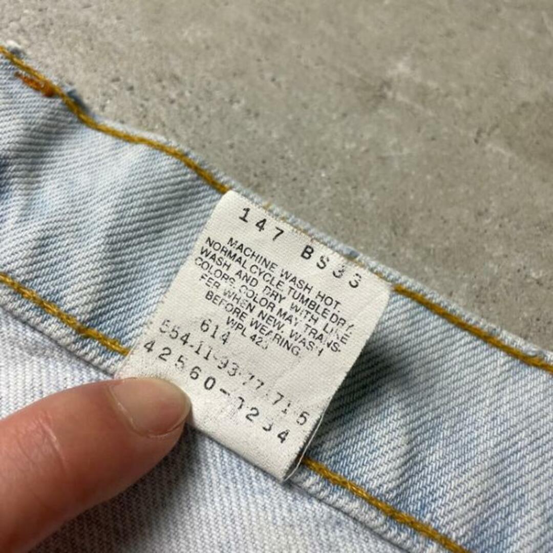 90年代 USA製 Levi's リーバイス 560 ワイド バギー テーパード デニムパンツ w34 6