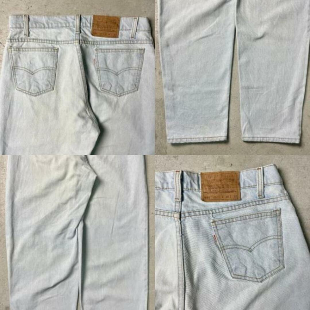 90年代 USA製 Levi's リーバイス 560 ワイド バギー テーパード デニムパンツ w34 8