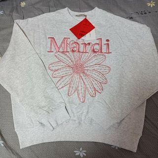 【新品】Mardi Mercrediトレーナー スウェット 刺繍 ピンク 11