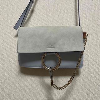 クロエ(Chloe)のchloe♡fayeパステルブルースモールショルダーバッグ(ショルダーバッグ)