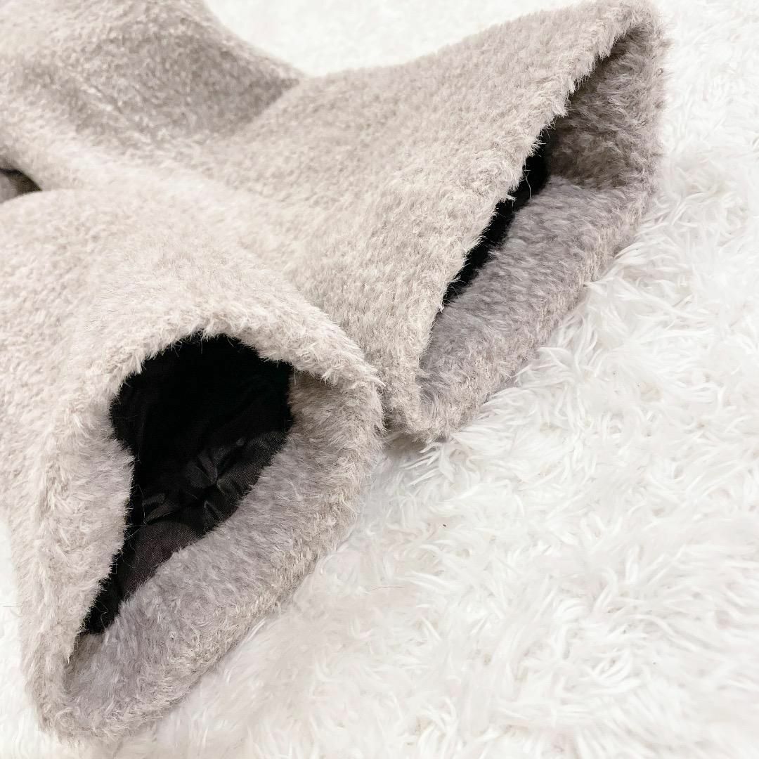 美品◇MaxMara◇近年モデル アルパカ ロングコート テディベアコート-
