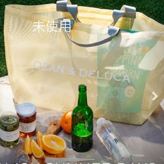 ディーンアンドデルーカ(DEAN & DELUCA)の DEAN &DELUCA メッシュトートバック　イエロー(トートバッグ)