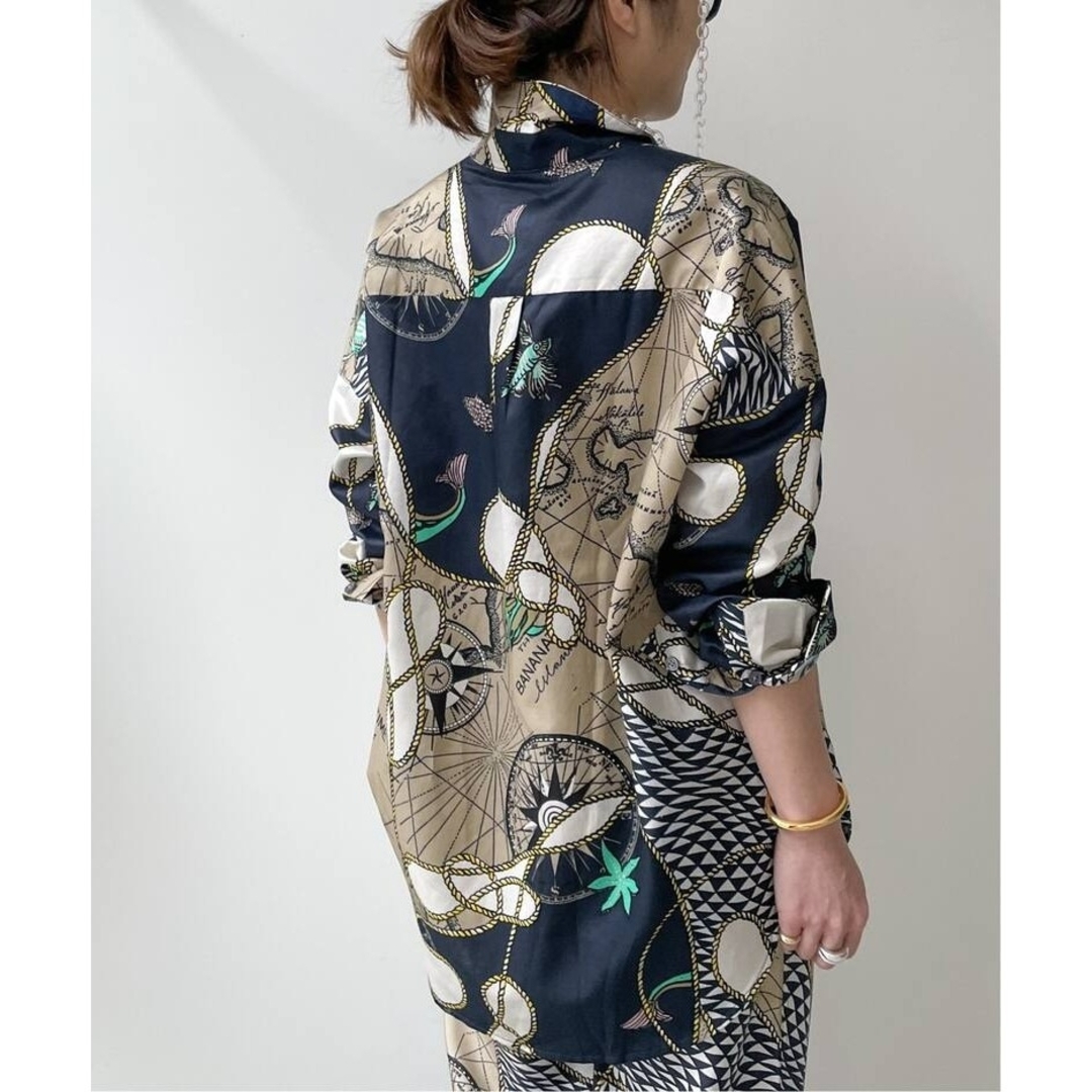BANANATIME OVERSIZED SHIRT HAWAIITIME N - シャツ/ブラウス(長袖/七分)