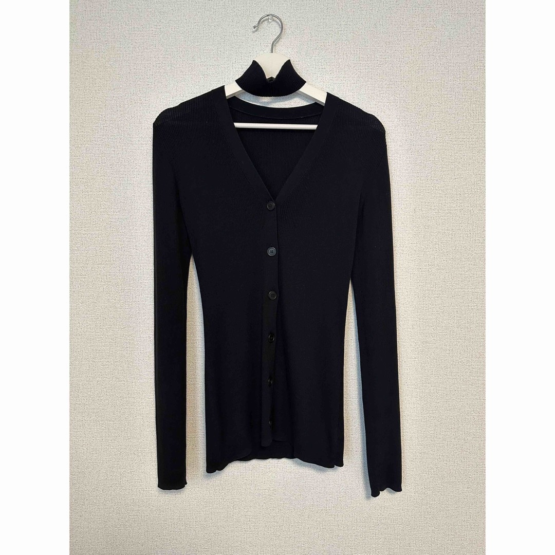 yo BIOTOP V silk cotton lib cardiganの通販 by m|ラクマ