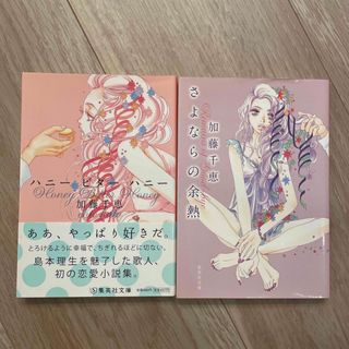 【文庫本】ハニービターハニー/さよならの余熱(加藤　千恵)(文学/小説)