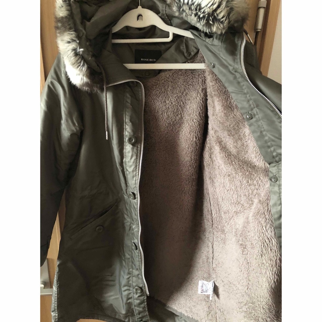 ROSE BUD(ローズバッド)のROSE BUDローズバッド　モッズコートMODS COAT レディースのジャケット/アウター(モッズコート)の商品写真