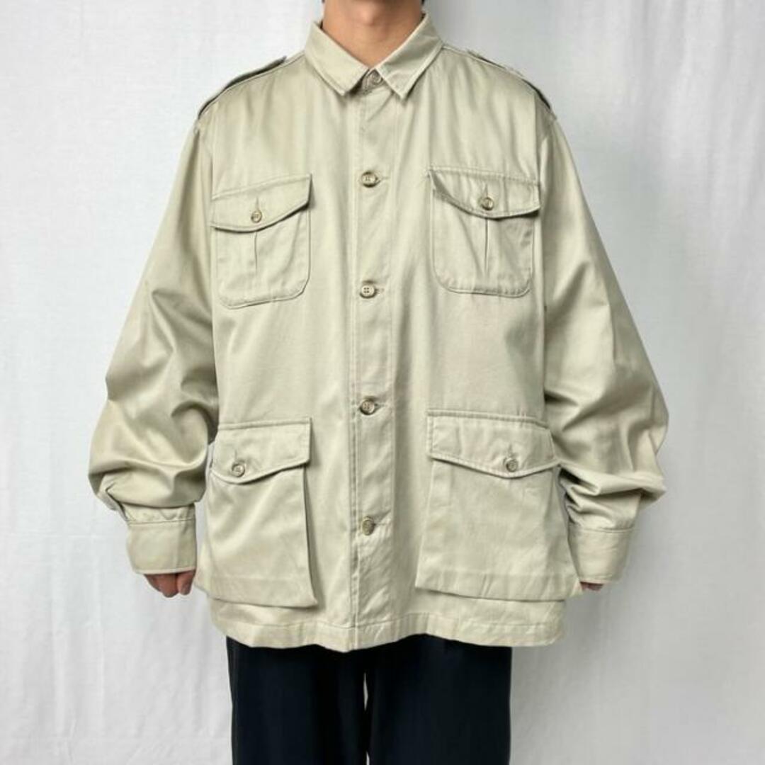 L.L.Bean - 80年代 USA製 L.L.Bean エルエルビーン サファリジャケット