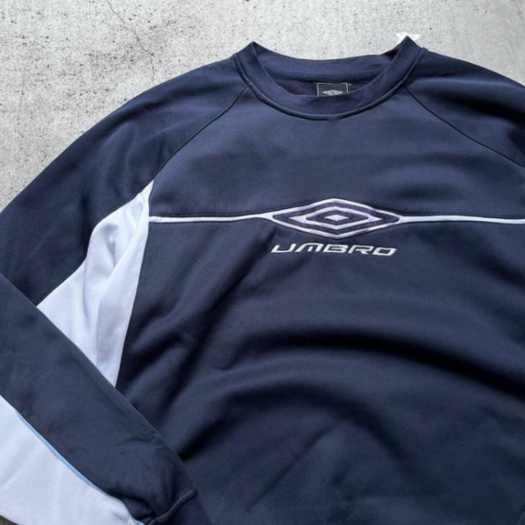 00年代 UMBRO アンブロ 切替デザイン ジャージスウェットシャツ メンズL | フリマアプリ ラクマ