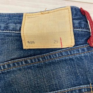 リーバイス(Levi's)の初期　Levi's リーバイス  ハーフパンツ　505 デニム　ジーンズ　29(デニム/ジーンズ)