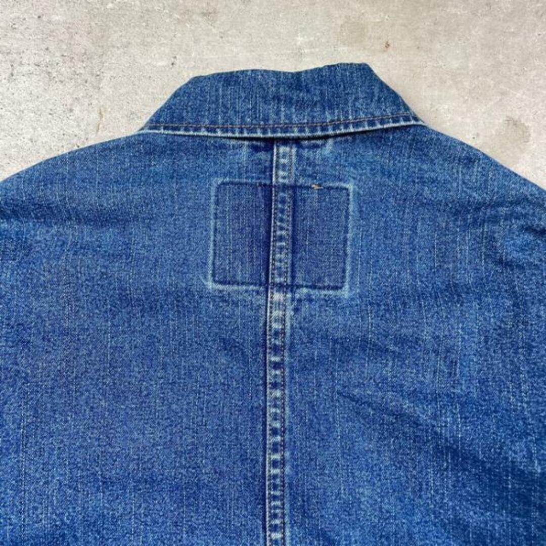 90年代 Levi's リーバイス 57520 フルジップ デニムジャケット ワークジャケット メンズL