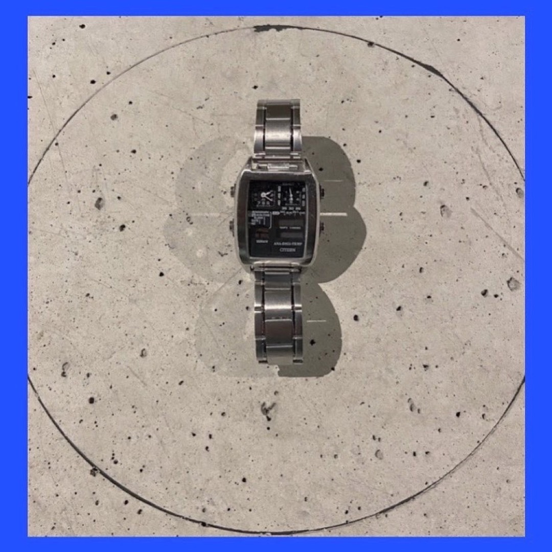 CITIZEN - Vintage CITIZEN アナデジテンプ 近未来デザイン CITIZEN - Vintage CITIZEN アナデジテンプ 近未来デザイン