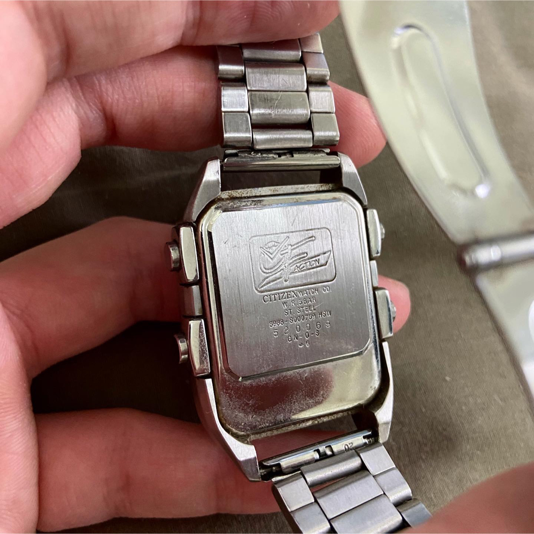 CITIZEN - Vintage CITIZEN アナデジテンプ 近未来デザイン CITIZEN - Vintage CITIZEN アナデジテンプ 近未来デザイン