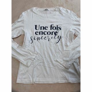 スナイデル(SNIDEL)のSNIDEL 長袖ロゴTシャツ(シャツ/ブラウス(長袖/七分))