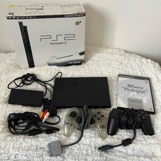 プレイステーション2(PlayStation2)のPlayStation2　レーシングパック(家庭用ゲーム機本体)