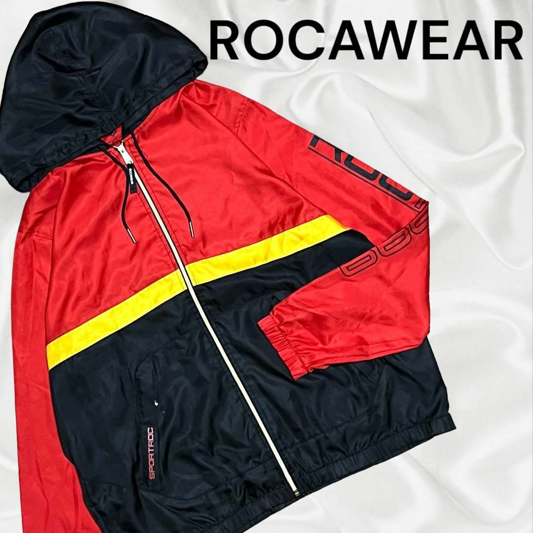 Rocawear - 希少XL☆ROCAWEAR ドイツ色 薄手パーカージャケット