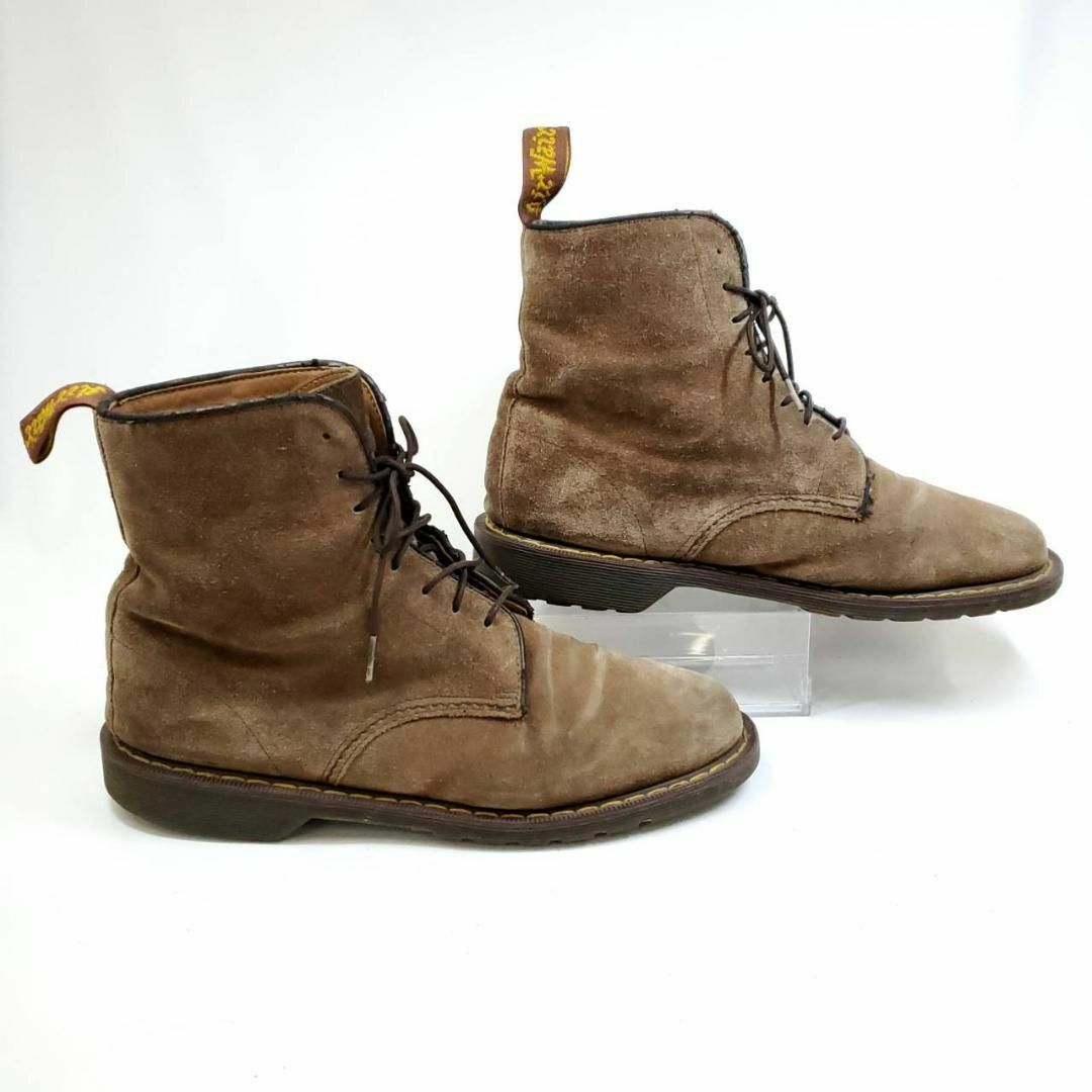 ドクターマーチン　JEFFERY　8ホール　ダークブラウン　スエード　UK8 メンズの靴/シューズ(ブーツ)の商品写真
