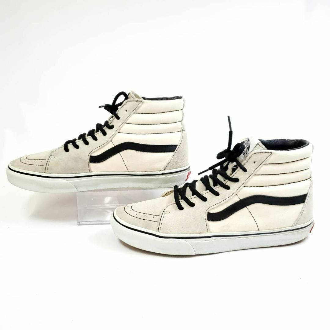 バンズ　SK8　Hi　スニーカー　レースアップ　8ホール　ベージュ　28cm メンズの靴/シューズ(スニーカー)の商品写真