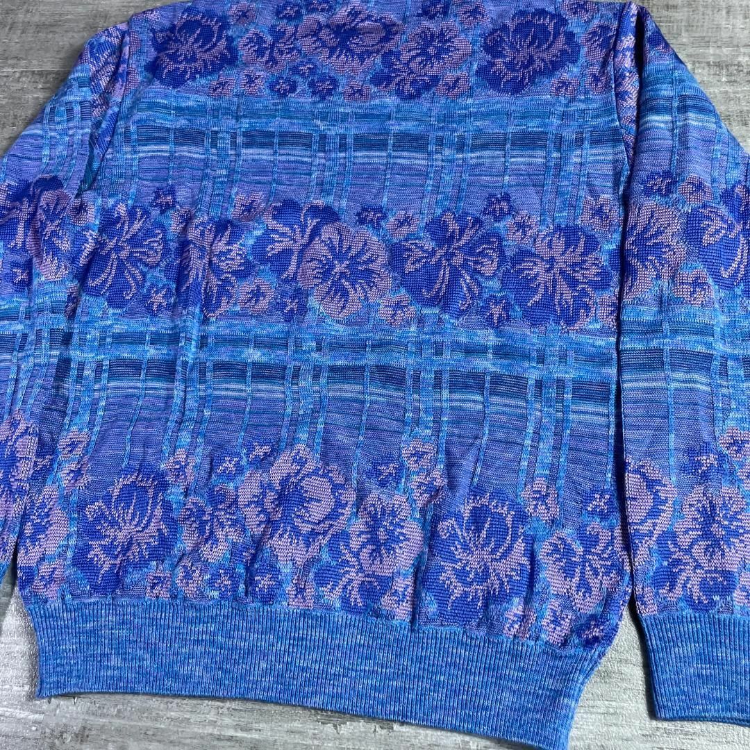 未使用品 KENZO GOLF ケンゾー 花柄 セーター ニット デッドストック-