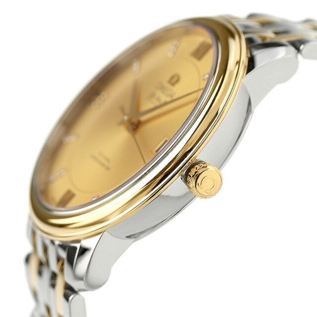 オメガ OMEGA 腕時計 メンズ 424.20.37.20.58.001 デビル 自動巻き ゴールドxシルバー/ゴールド アナログ表示