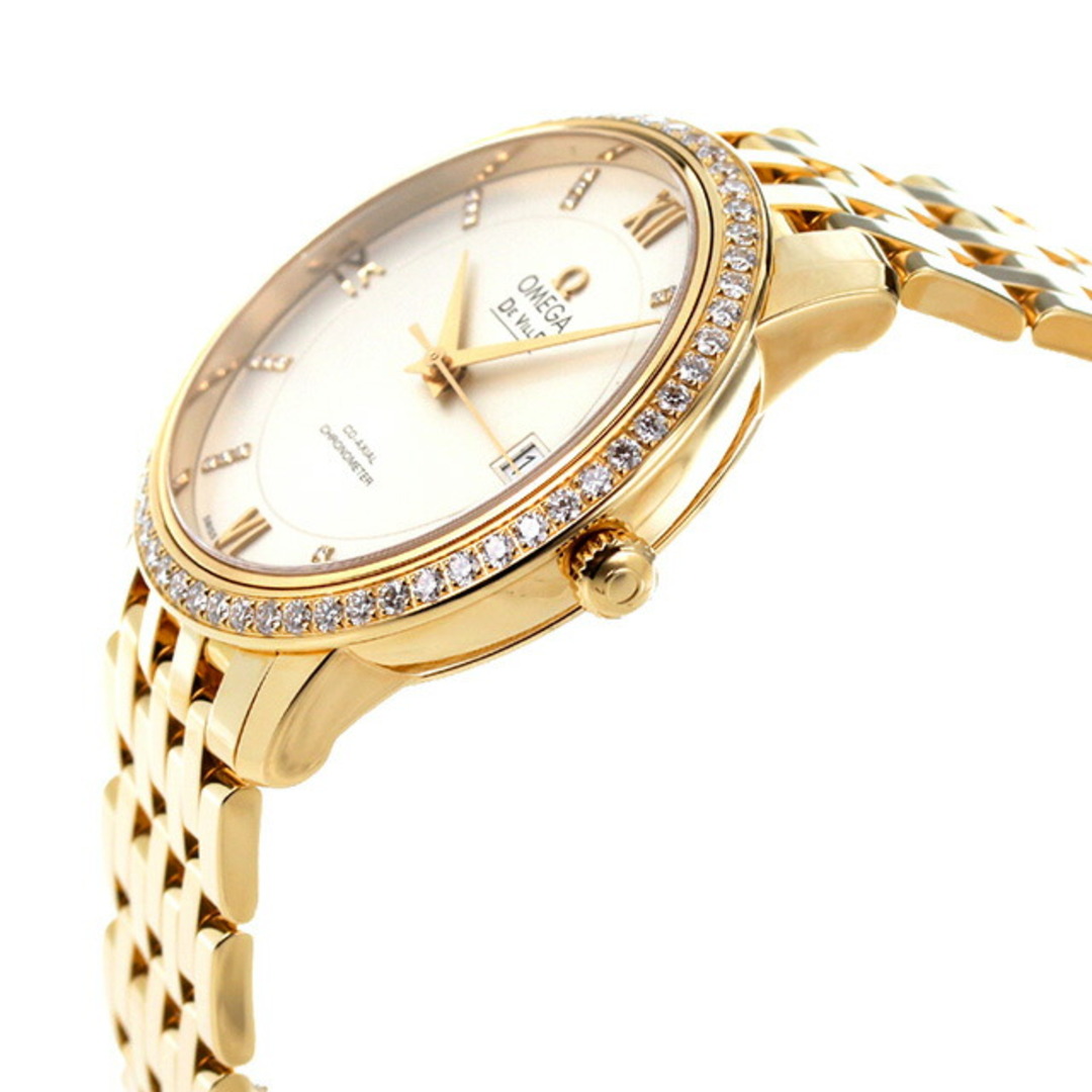 OMEGA(オメガ)の【新品】オメガ OMEGA 腕時計 メンズ 424.55.37.20.52.002 デビル コーアクシャル クロノメーター 自動巻き シルバーxイエローゴールド アナログ表示 メンズの時計(腕時計(アナログ))の商品写真