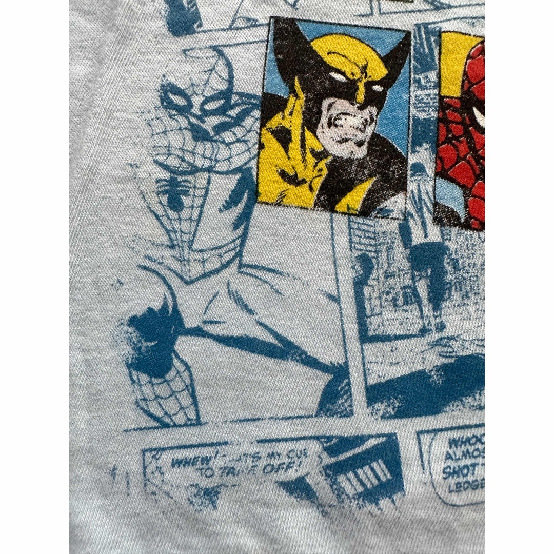 MARVEL(マーベル)のアメリカ購入24Mマーベル古着ヴィンテージ  スパイダーマン24MアメコミUSA キッズ/ベビー/マタニティのキッズ服男の子用(90cm~)(Tシャツ/カットソー)の商品写真