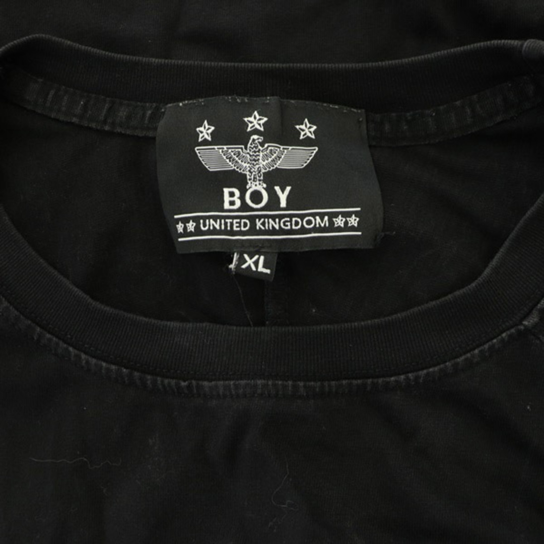 Boy London(ボーイロンドン)のボーイロンドン Tシャツ カットソー 半袖 ラグランスリーブ プリント ラメ メンズのトップス(Tシャツ/カットソー(半袖/袖なし))の商品写真