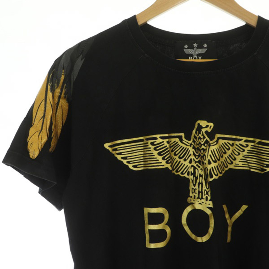 Boy London(ボーイロンドン)のボーイロンドン Tシャツ カットソー 半袖 ラグランスリーブ プリント ラメ メンズのトップス(Tシャツ/カットソー(半袖/袖なし))の商品写真