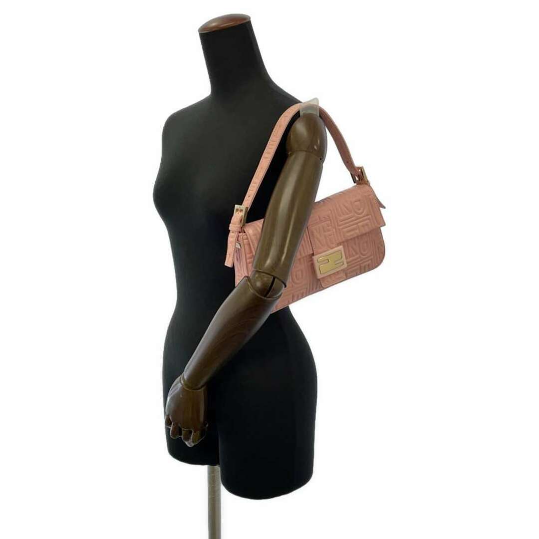 FENDI - フェンディ ショルダーバッグ マンマバケット ピンク 8BR600