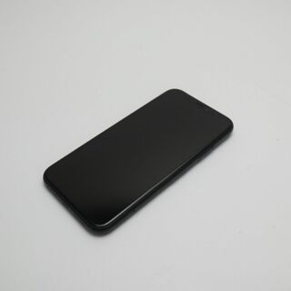 アイフォーン(iPhone)の超美品 SIMフリー iPhoneXR 64GB ブラック 白ロム (スマートフォン本体)