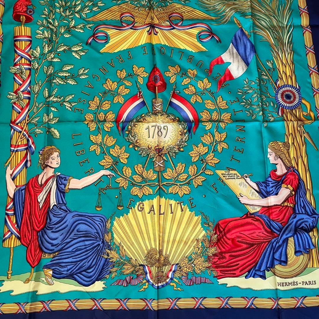Hermes - エルメス HERMES スカーフ シルク 1789年フランス革命を記念