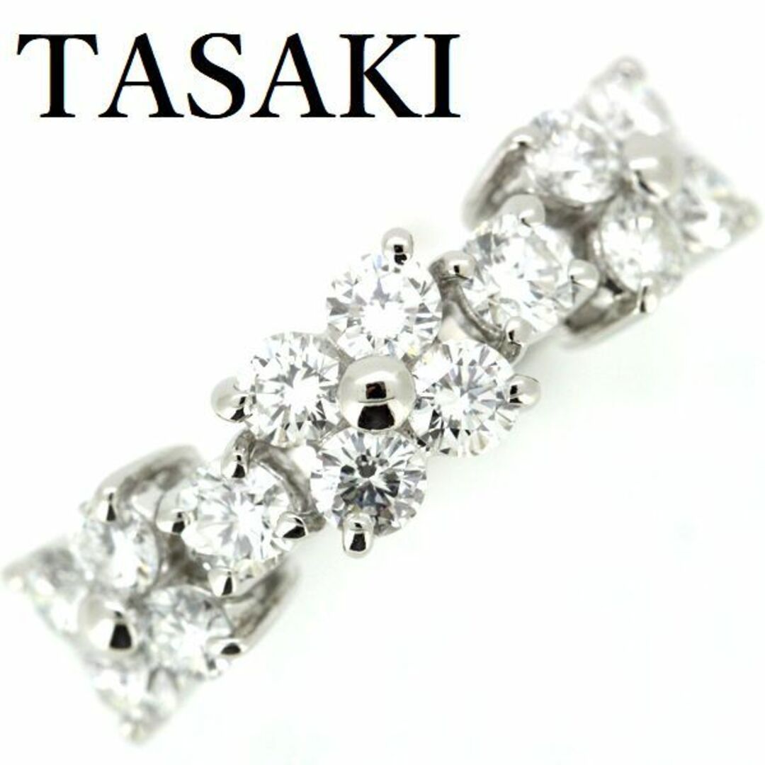 田崎真珠 TASAKI ダイヤモンド 0.84ct リング Pt900-
