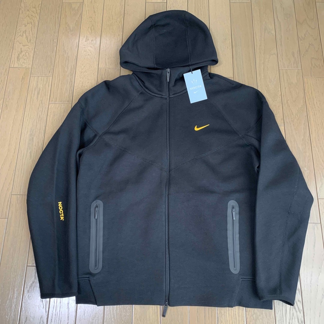 XL NIKE×NOCTA テックフリース パーカー ジップパーカー 黒 ノクタ