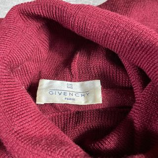 GIVENCHY ジバンシー タートルネック セーター バーガンディー ニット